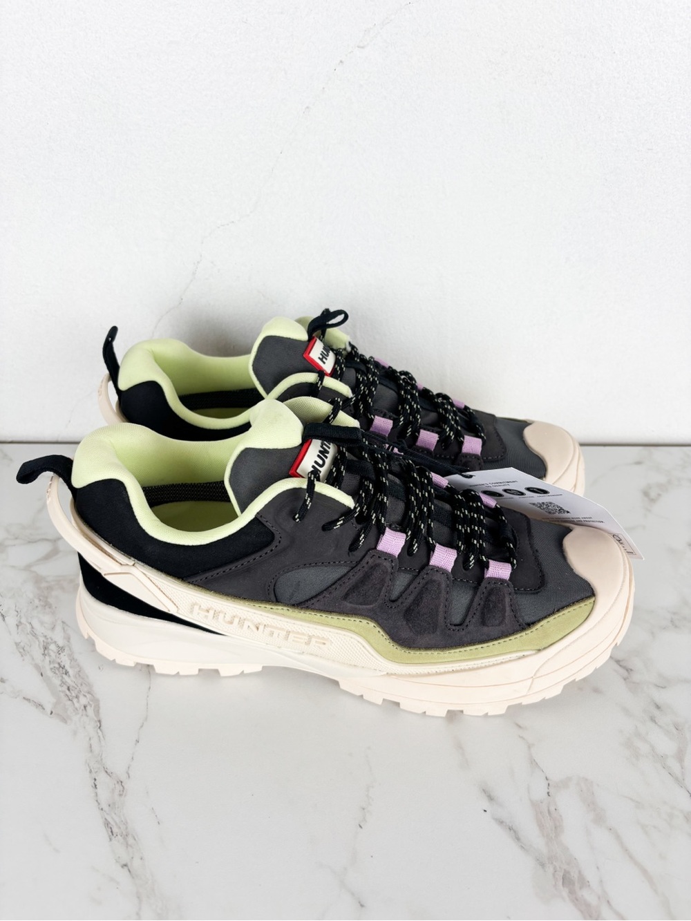 NWT Hunter Nicia Lace-up Casual Waterproof Sneakers Sz 9 - Picture 4 of 13